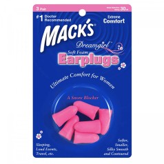 Nút bịt tai chống ồn cao su non DreamGirl Macks - Hộp 3 đôi B119